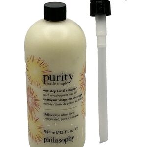 Philosophy Purity Made Simple Facial Cleanser - Cream 32 Fl Oz. FULL Size